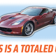 Illustration for article titled Heres How A Corvette Was Totaled Because Of One Inch Of Damage